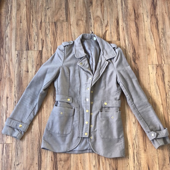 Lulu's Taupe Jacket - Picture 3 of 9